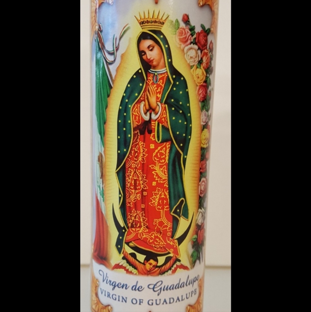 Virgen de Guadalupe (Virgin of Guadalupe) Devotional Candle